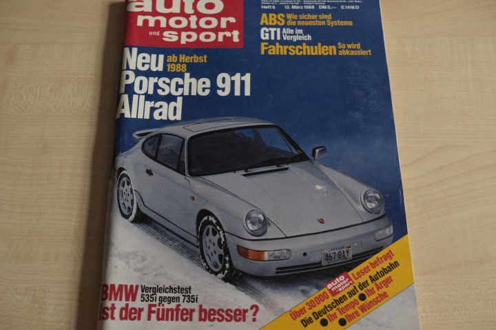 Auto Motor und Sport 06/1988